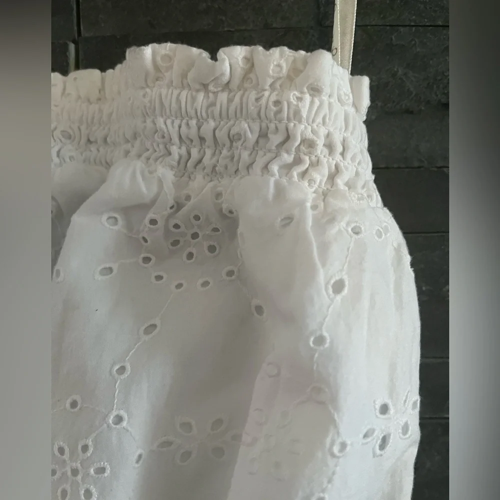 Lilly Pulitzer® Nicole Strapless Eyelet 100% Cotton Fully Lined w/Cotton dress - Picture 10 of 16